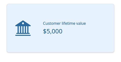 A value box using 'value_box_theme()' for complete customization.